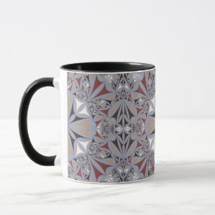 Boho Mandala Floral Coffee Mug