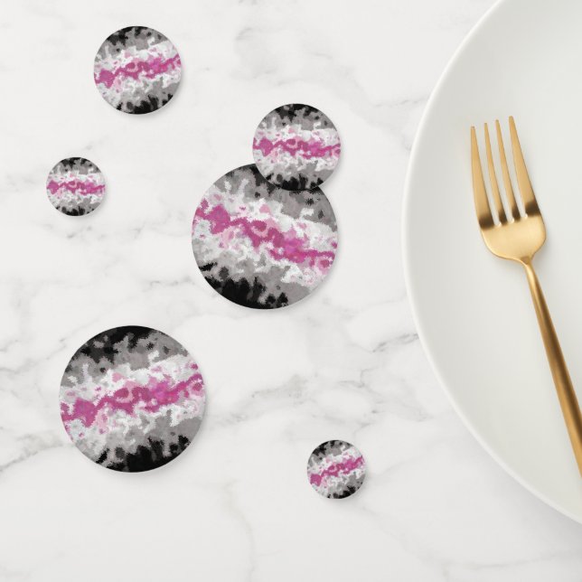 Boho Marbled Abstract Librafeminine Pride Flag Confetti (Group)