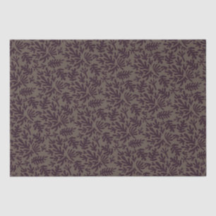 Boho Matisse Botanical Shapes Pattern Neutral Tissue Paper