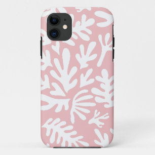 Boho Matisse Botanical Shapes Pattern Pink Case-Mate iPhone Case