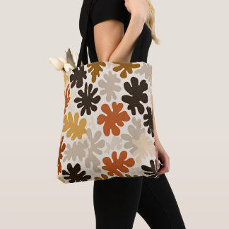 Boho Matisse Flower Pattern  Tote Bag