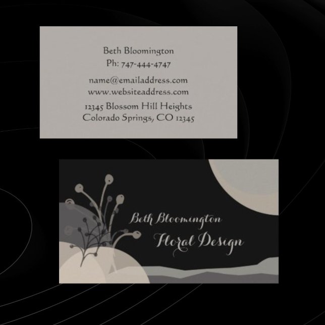 Boho Meditative Healing Arts Business Card (Creator Uploaded)