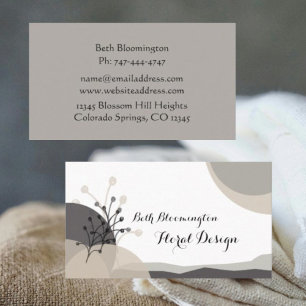 Boho Meditative Healing Arts Business Card
