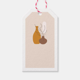 Boho Minimalist Vases Place Cards Gift Tags