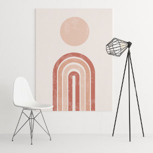 boho modern wall art Print, Value Poster Paper