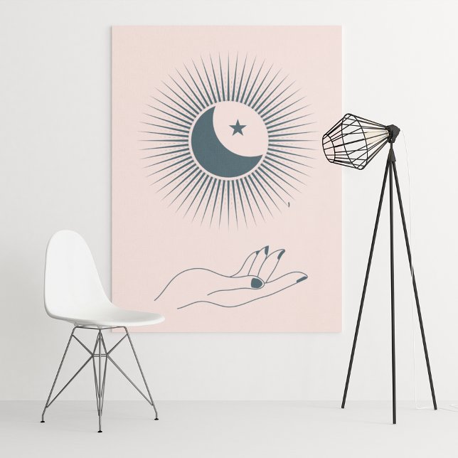boho modern wall art Print, Value Poster Paper (boho modern wall art Print, Value Poster Paper)