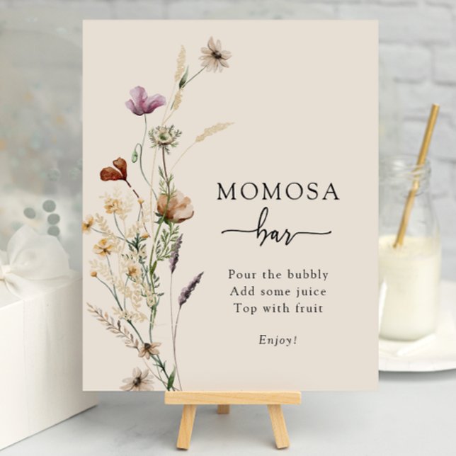 Boho Momosa Bar Poster (Boho Momosa Bar Poster
)