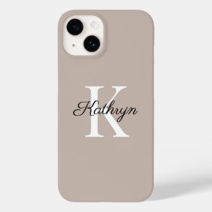 Boho Monogram Initial Name Letter Case-Mate iPhone 14 Case