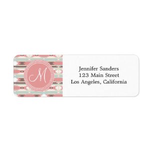 Boho Monogram Pattern