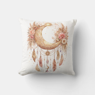 Boho Moon Mystical Vibe Cushion