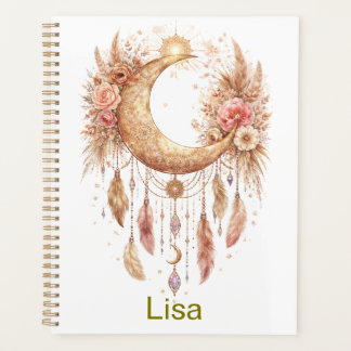Boho Moon Mystical Vibe Planner