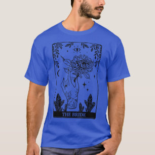 Boho Moon Sister The Bride Tarot Card Witch Hand H T-Shirt