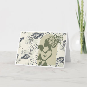 Boho Mother's Day Card (Green)