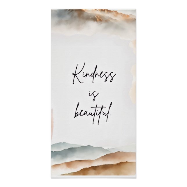 Boho Motivational Art  Poster (Front)