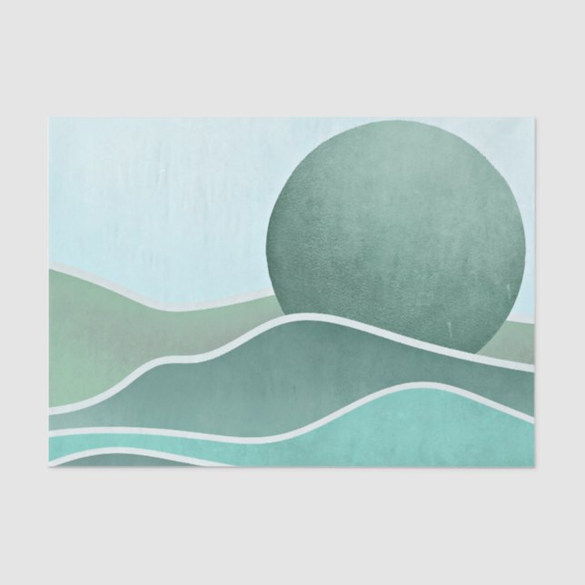 Boho mountain tissue paper (Front)