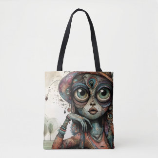 "Boho Muse" Tote Bag by DAKimage