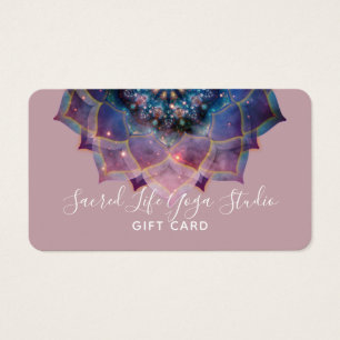 Boho Nebula Bloom Mandala Design