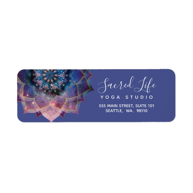 Boho Nebula Mandala, Mystical (Front)