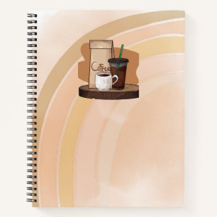 Boho Neutral Bold Notebook Journal 