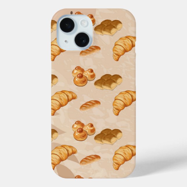 Boho Neutral	Simple Phone Case | freshly baked  (Back)