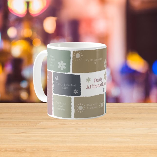 Boho Nurse Affirmation Gift, RN Graduation Inspire Coffee Mug (Creator Uploaded)