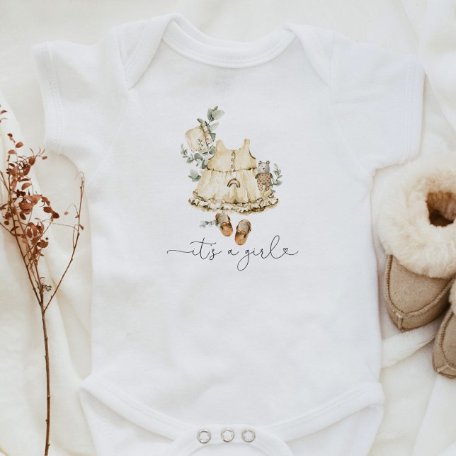 Boho nursery baby girl outfit baby shower baby bodysuit (Creator Uploaded)