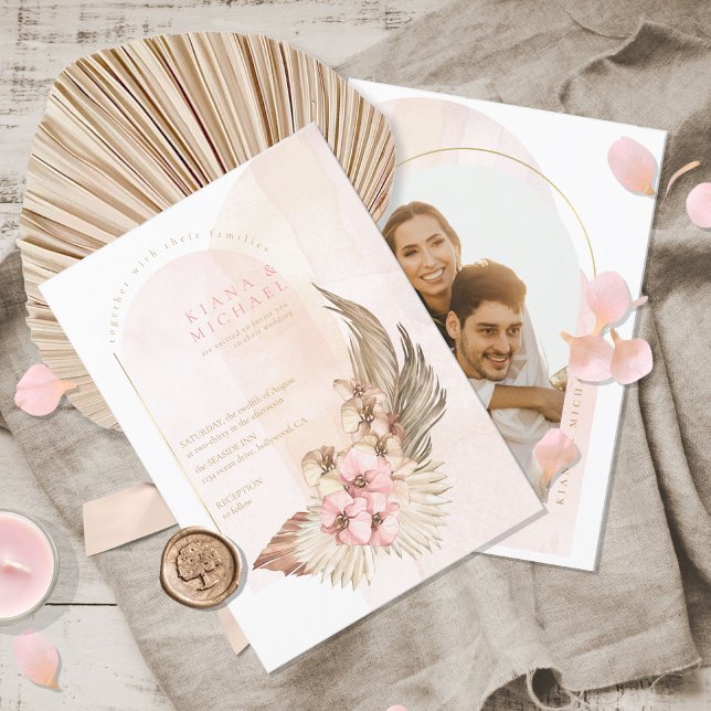 Boho Oasis Wedding Photo Template ID959 (Creator Uploaded)