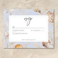 Boho Ocean Dusty Blue On the Beach Wedding