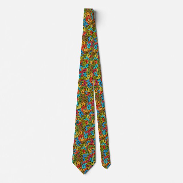 Boho Paisley Tie (Front)
