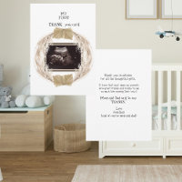 Boho Pampas Ultrasound Thank You Baby ViewPoint