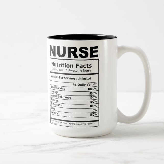 Boho Pastel Registered Nurse 15 oz Mug (Right)