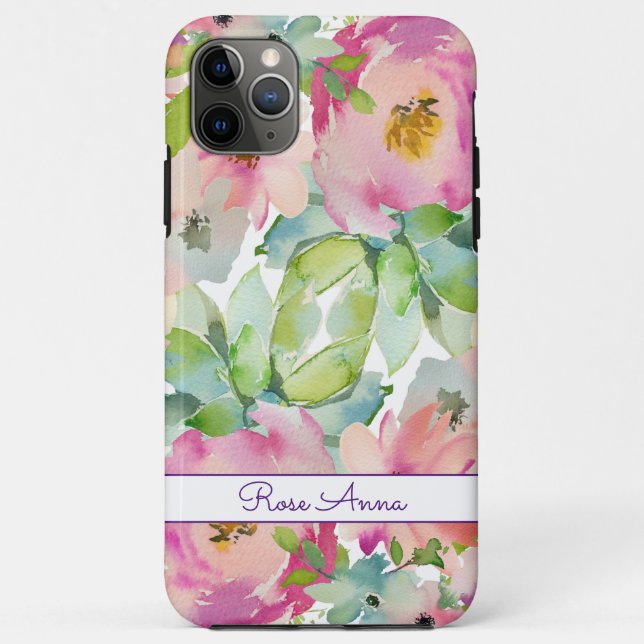 Boho Pastel Watercolor Case-Mate iPhone Case (Back)