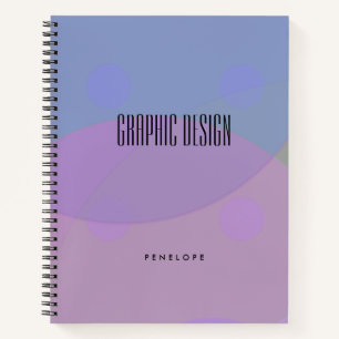 BOHO Pastels Sketchbook Composition  Notebook