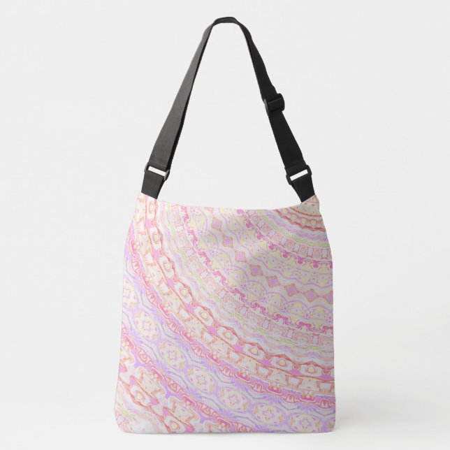 Boho Pattern  Crossbody Bag (Front)