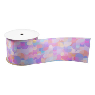 Boho Pattern  Satin Ribbon