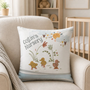 Boho Personalised Nursery Pillow