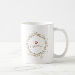 Boho Petful Mom Wreath Mug