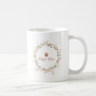 Boho Petful Mom Wreath Mug