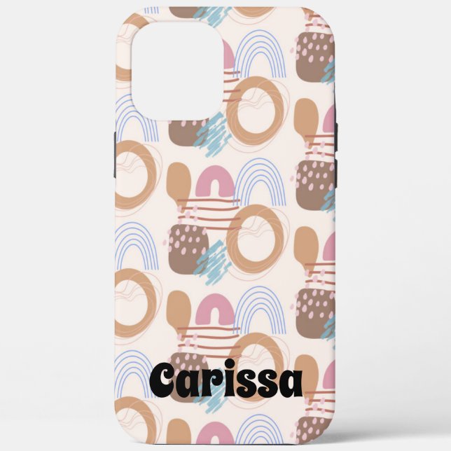 Boho phone case, phone cover (Back)