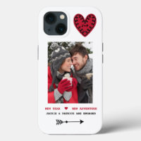 Boho Photo Engagement Announcement Case-Mate iPhon