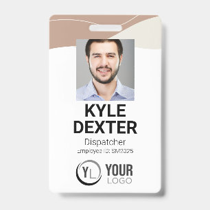 Boho Photo ID Badge