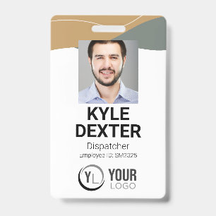 Boho Photo ID Badge