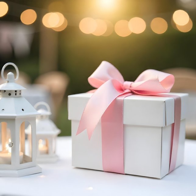 Boho Pink #E49992 Satin Ribbon (Boho Pink #E49992 Satin Ribbon. Ai gen)