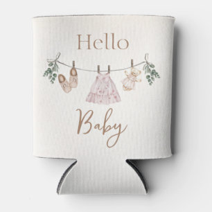 Boho pink Girl Baby Clothes  Can Cooler