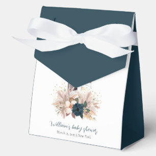 Boho Poppin Champagne Bottles Baby Shower  Favour Box