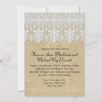 BOHO Printed Burlap n Lace gypsy Modern Mod Style