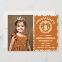 Boho Queen Of Hearts Birthday Party Photo