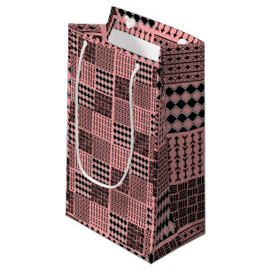 Boho Quilt Small Gift Bag