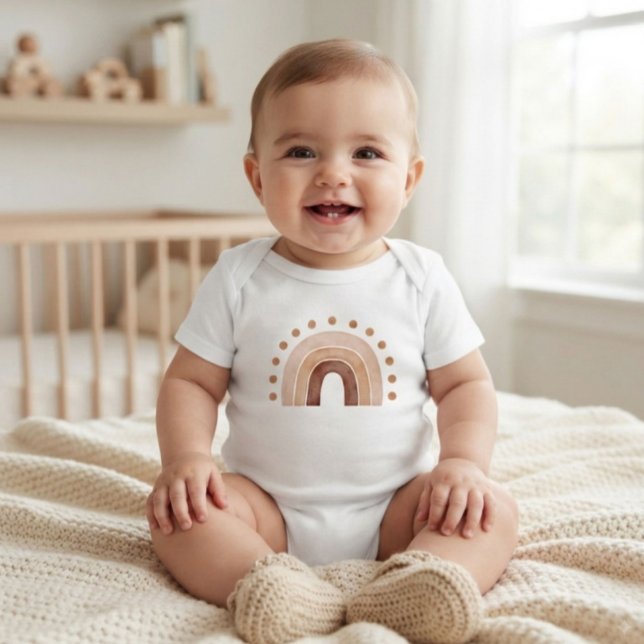 Boho Rainbow Baby Bodysuit (Creator Uploaded)