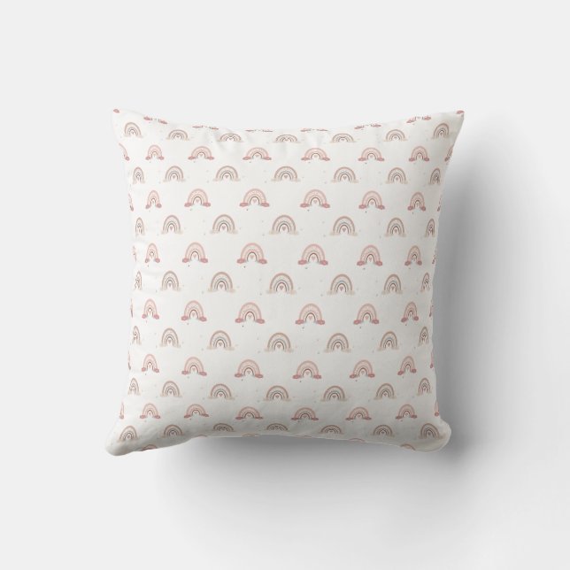 Boho Rainbow Baby Design Burp Cloths Cushion (Back)
